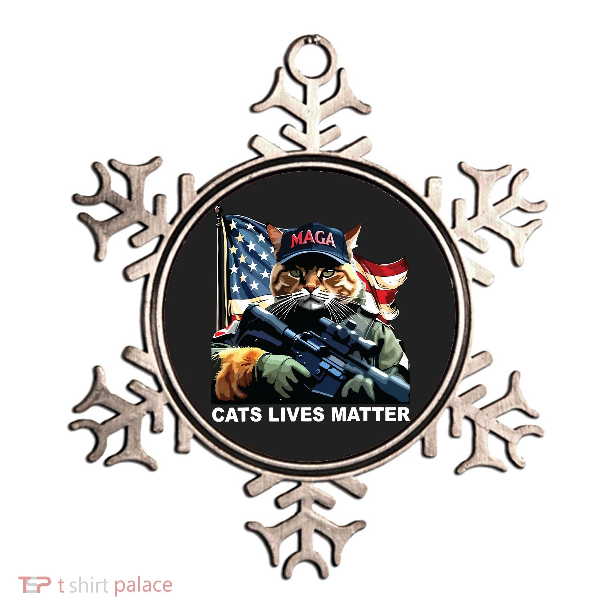 Cats Lives Matter Ornament