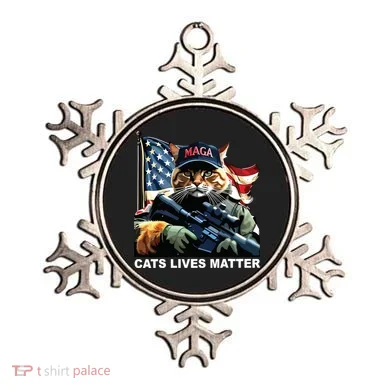 Cats Lives Matter Ornament