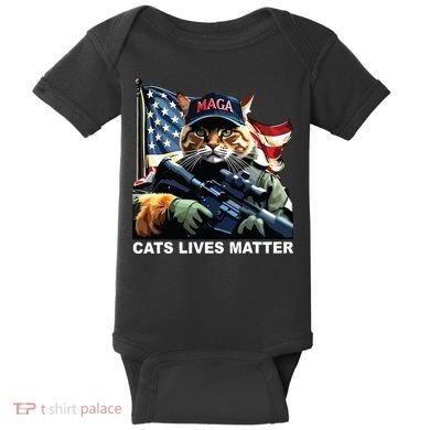 Cats Lives Matter Baby Bodysuit