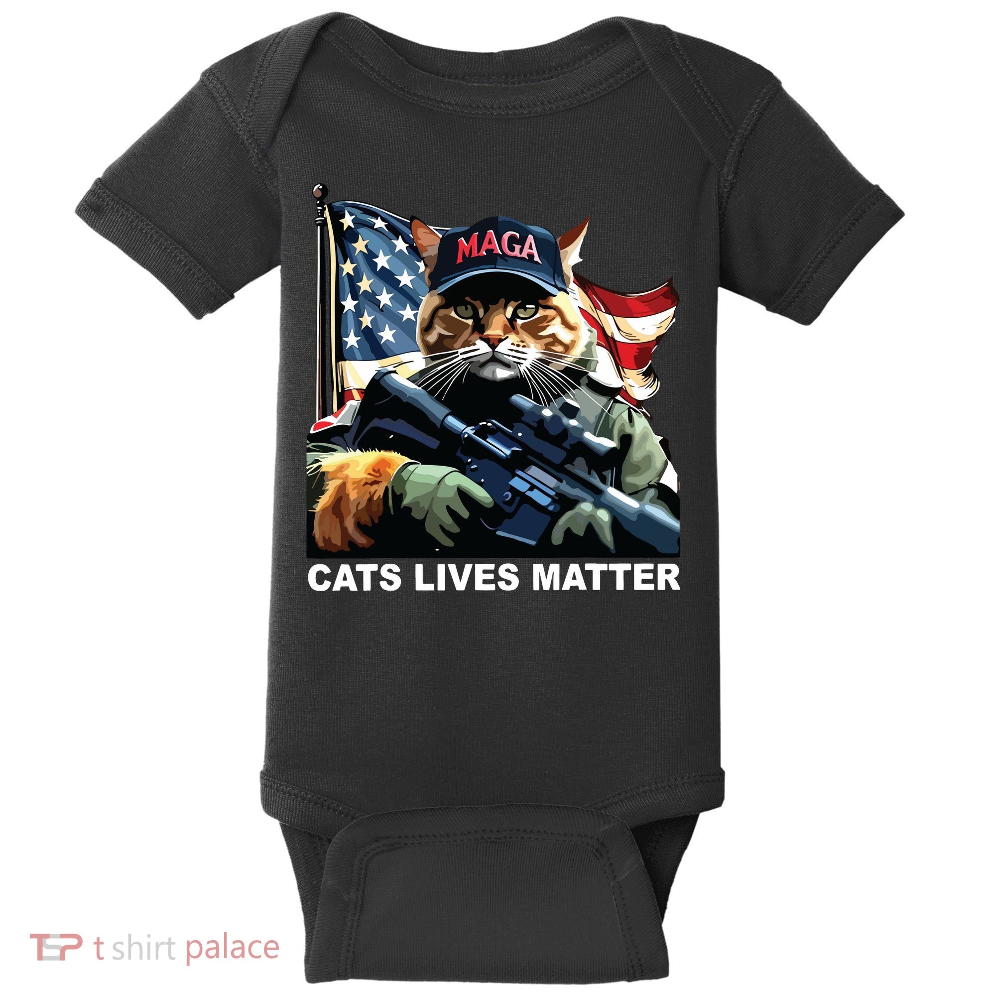 Cats Lives Matter Baby Bodysuit