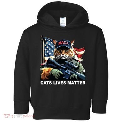 Cats Lives Matter Toddler Hoodie