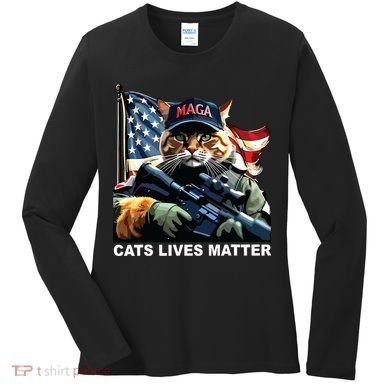 Cats Lives Matter Women's Long Sleeve Shirt