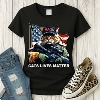 Cats Lives Matter Women's T-Shirt thumb 3