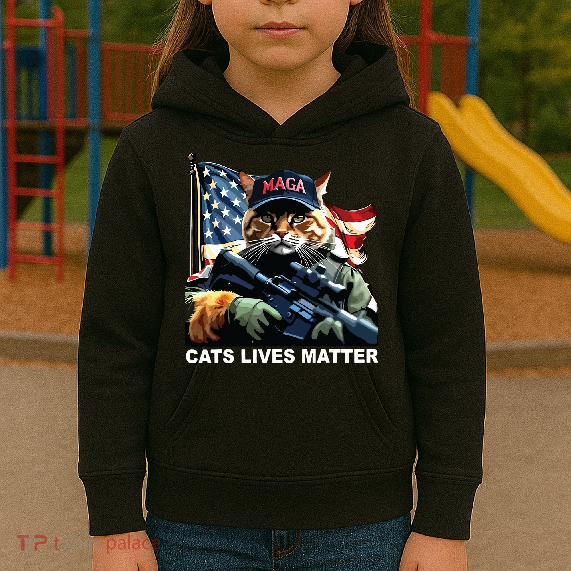 Cats Lives Matter Kids Hoodie