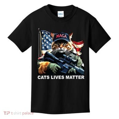 Cats Lives Matter Kids T-Shirt