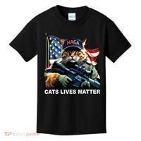 Cats Lives Matter Kids T-Shirt thumb 0