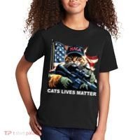 Cats Lives Matter Kids T-Shirt thumb 2