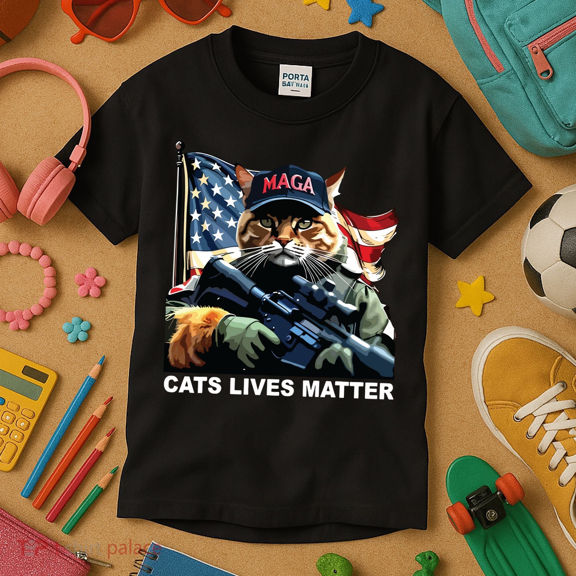 Cats Lives Matter Kids T-Shirt