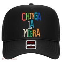 Chinga La Migra Bold Political Matching Hat thumb 0