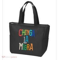 Chinga La Migra Bold Political Matching Tote Bag thumb 3