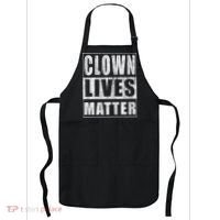 Clown Lives Matter Funny Halloween Gift Apron thumb 0