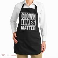 Clown Lives Matter Funny Halloween Gift Apron thumb 2