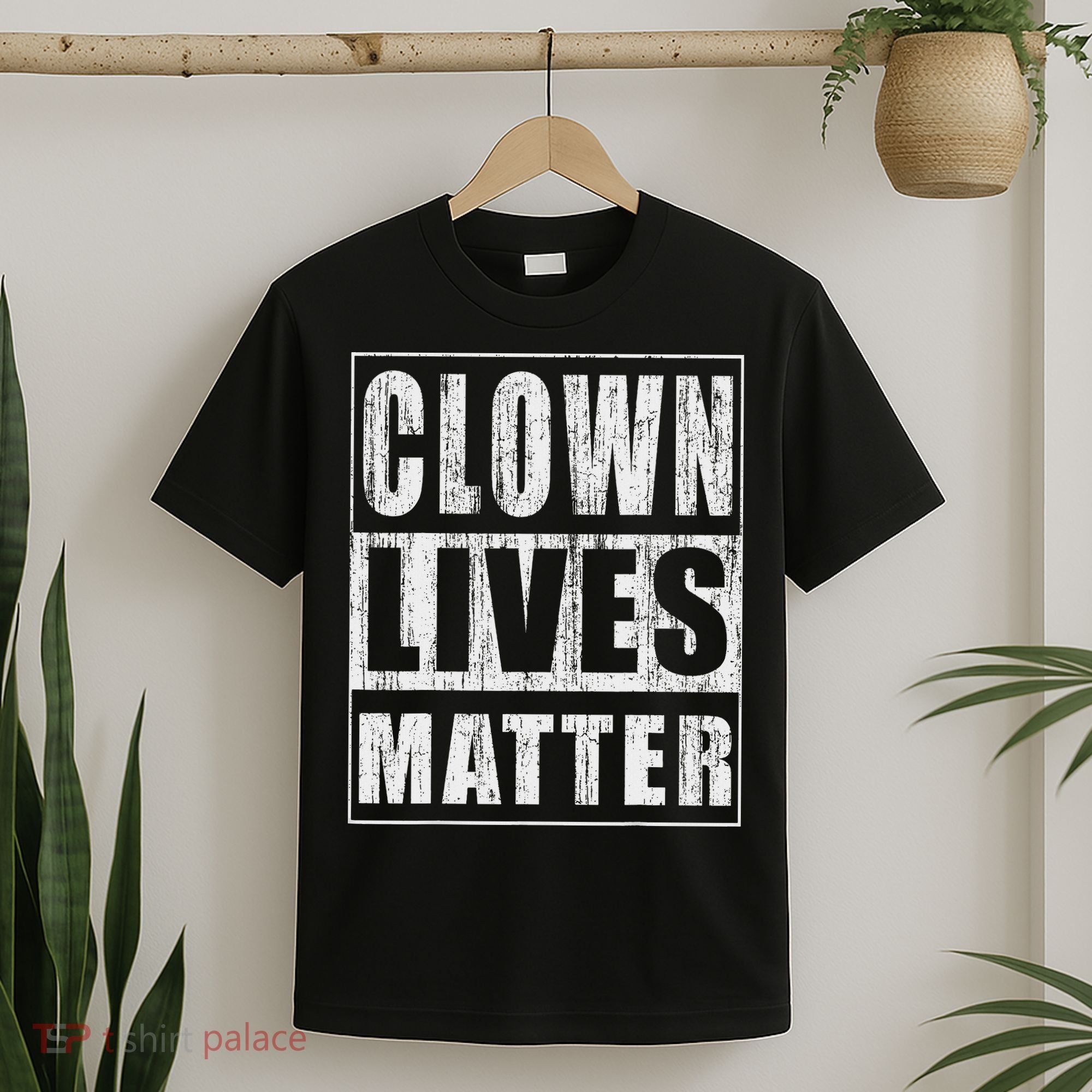 Clown Lives Matter Funny Halloween Gift T-Shirt