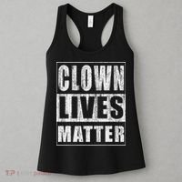 Clown Lives Matter Funny Halloween Gift Women's Tank Top thumb 3