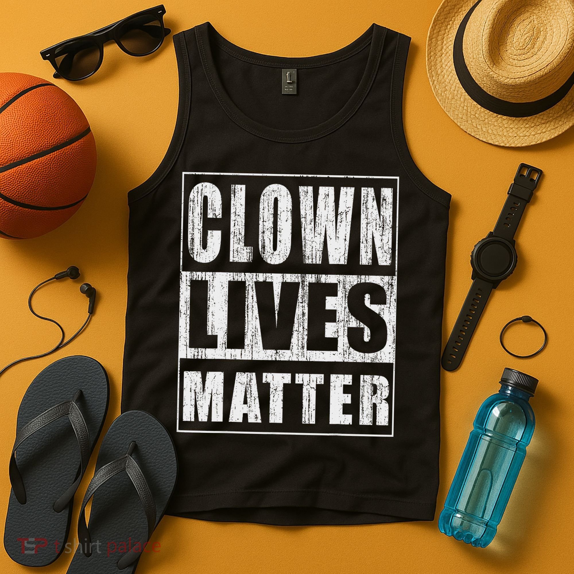 Clown Lives Matter Funny Halloween Gift Tank Top