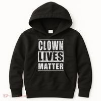 Clown Lives Matter Funny Halloween Gift Kids Hoodie thumb 0