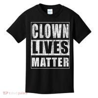 Clown Lives Matter Funny Halloween Gift Kids T-Shirt thumb 0