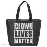 Clown Lives Matter Funny Halloween Gift Tote Bag thumb 0