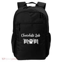 Chocolate Lab Mom Chocolate Lab Dog Lover Gift Backpack thumb 0