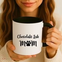 Chocolate Lab Mom Chocolate Lab Dog Lover Gift Coffee Mug thumb 3