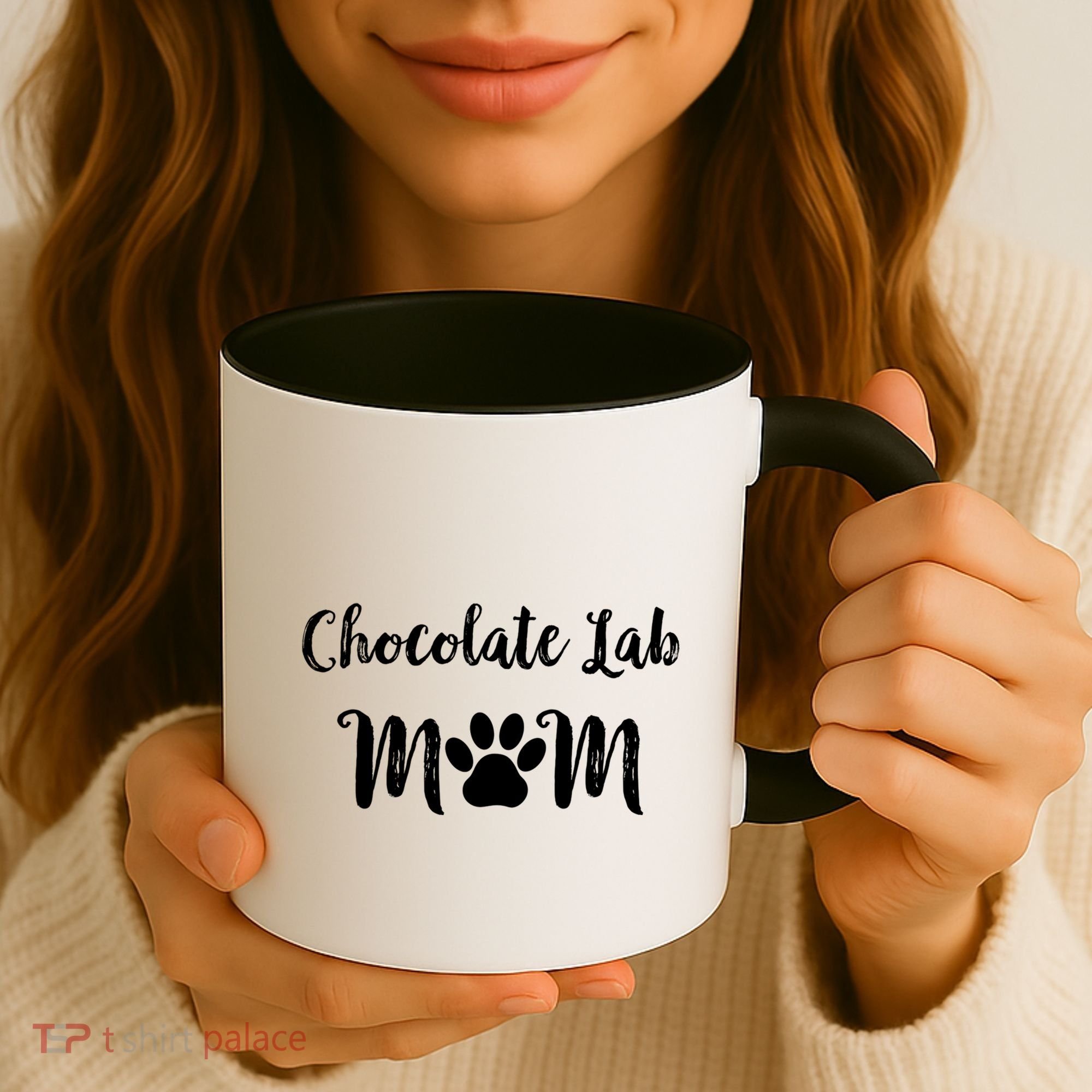 Chocolate Lab Mom Chocolate Lab Dog Lover Gift Coffee Mug