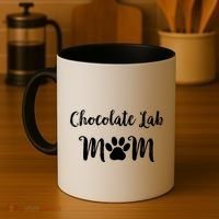 Chocolate Lab Mom Chocolate Lab Dog Lover Gift Coffee Mug thumb 4