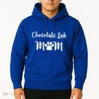 Chocolate Lab Mom Chocolate Lab Dog Lover Gift Hoodie thumb 2
