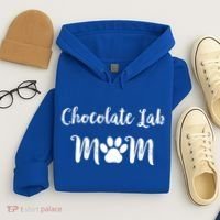 Chocolate Lab Mom Chocolate Lab Dog Lover Gift Hoodie thumb 4