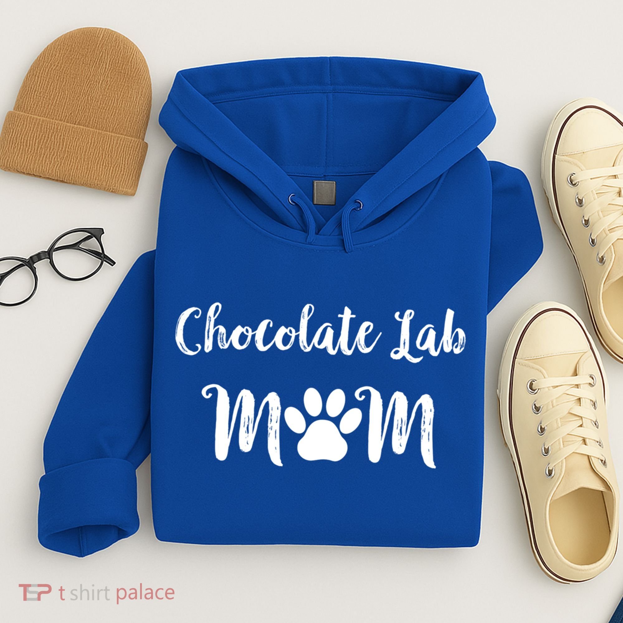 Chocolate Lab Mom Chocolate Lab Dog Lover Gift Hoodie