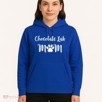 Chocolate Lab Mom Chocolate Lab Dog Lover Gift Hoodie thumb 5