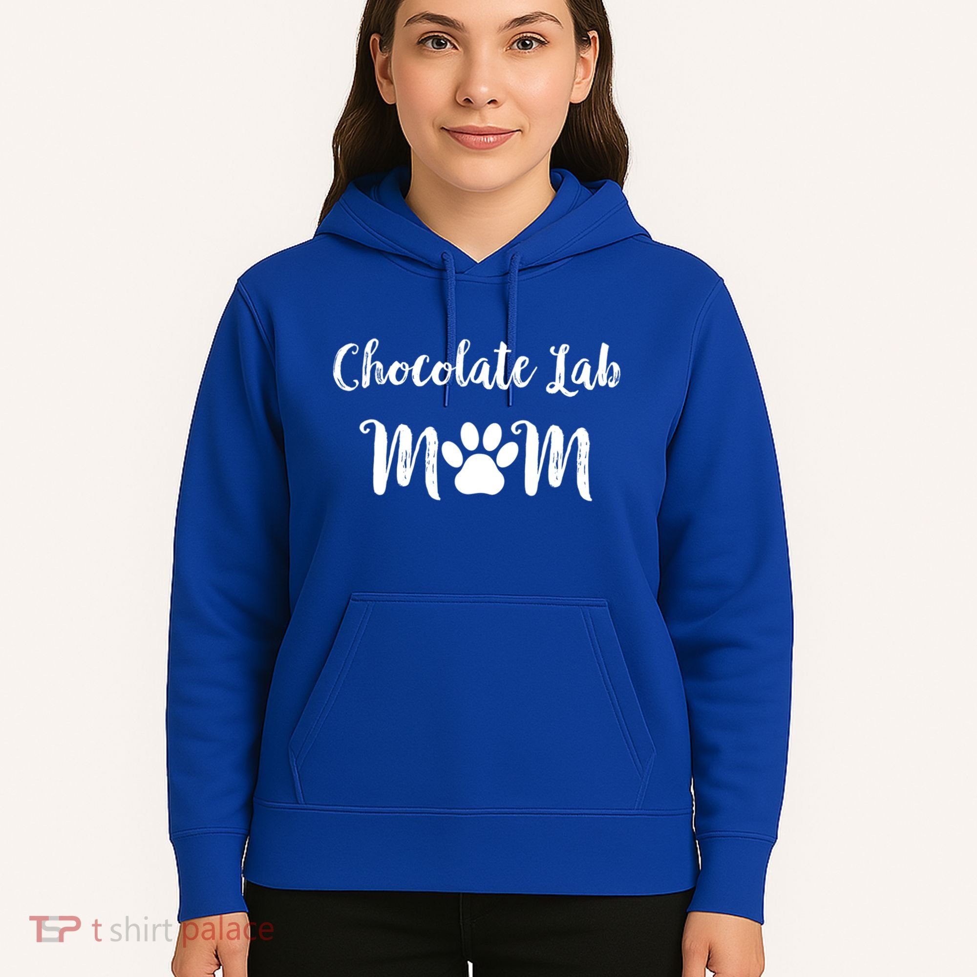 Chocolate Lab Mom Chocolate Lab Dog Lover Gift Hoodie