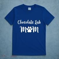 Chocolate Lab Mom Chocolate Lab Dog Lover Gift T-Shirt thumb 5