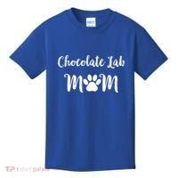 Chocolate Lab Mom Chocolate Lab Dog Lover Gift Kids T-Shirt thumb 0