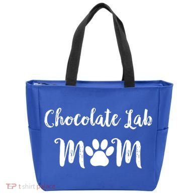 Chocolate Lab Mom Chocolate Lab Dog Lover Gift Tote Bag