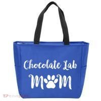 Chocolate Lab Mom Chocolate Lab Dog Lover Gift Tote Bag thumb 0
