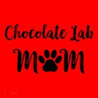 Chocolate Lab Mom Chocolate Lab Dog Lover Gift Santa Hat thumb 1