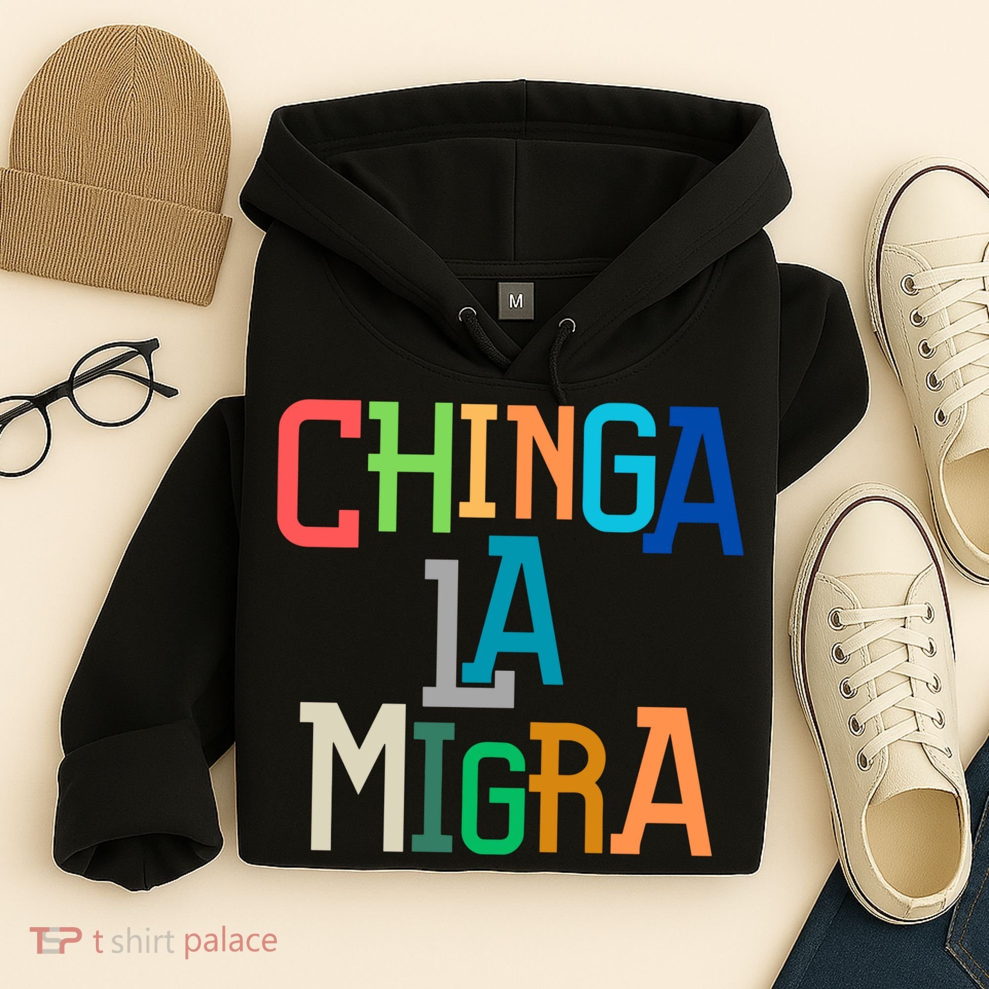 Chinga La Migra Ice Maga Republican Fascism Hoodie