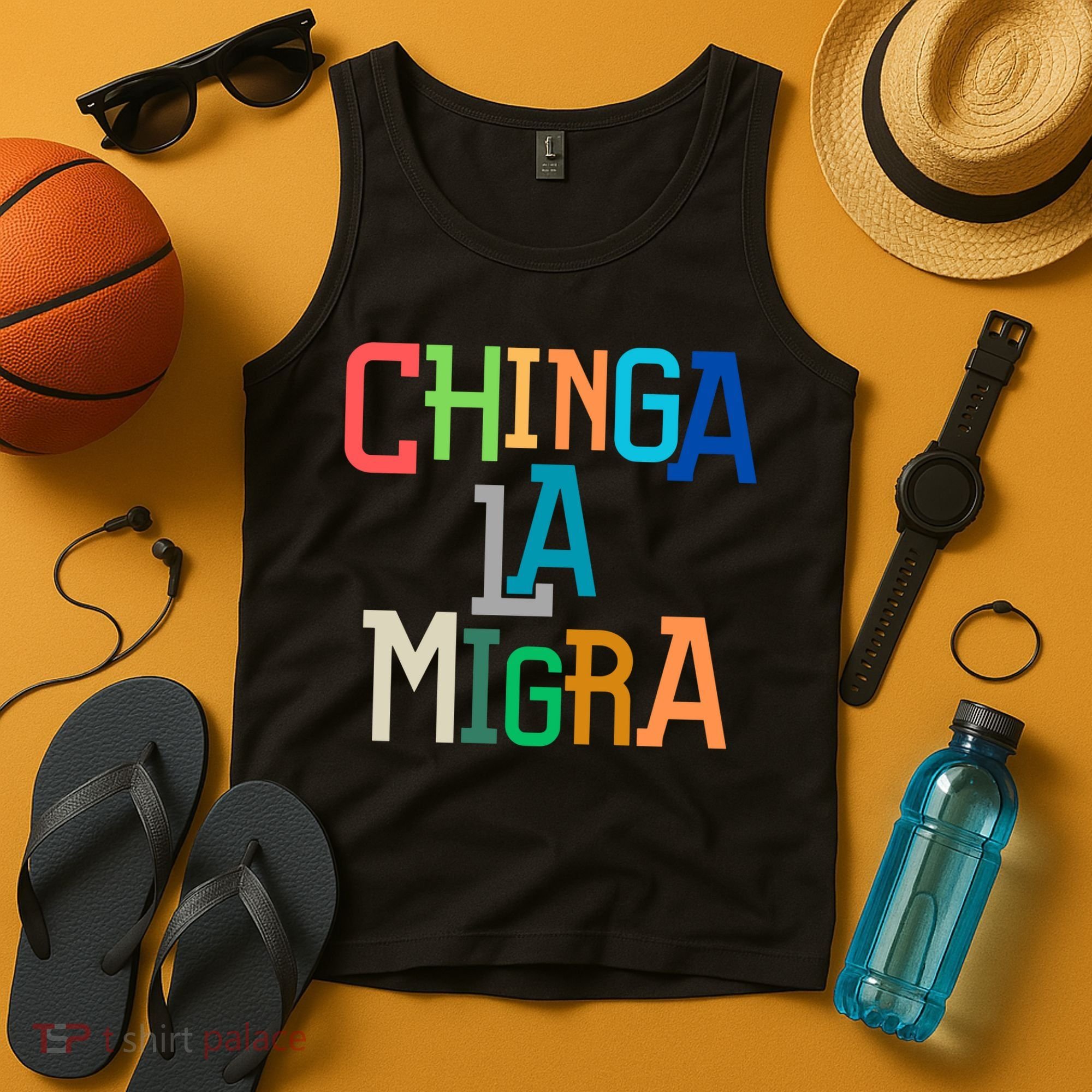 Chinga La Migra Ice Maga Republican Fascism Tank Top