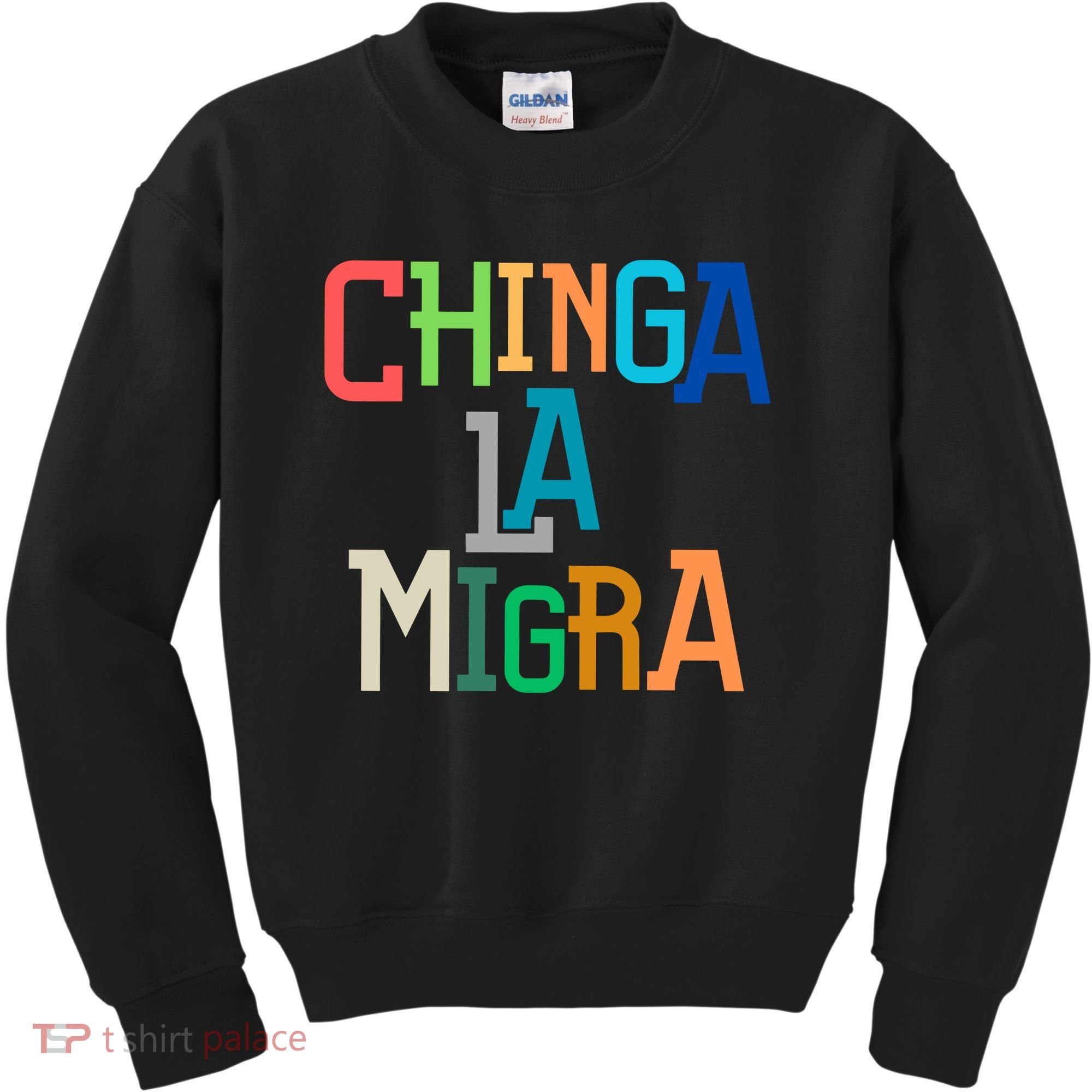 Chinga La Migra Ice Maga Republican Fascism Kids Sweatshirt