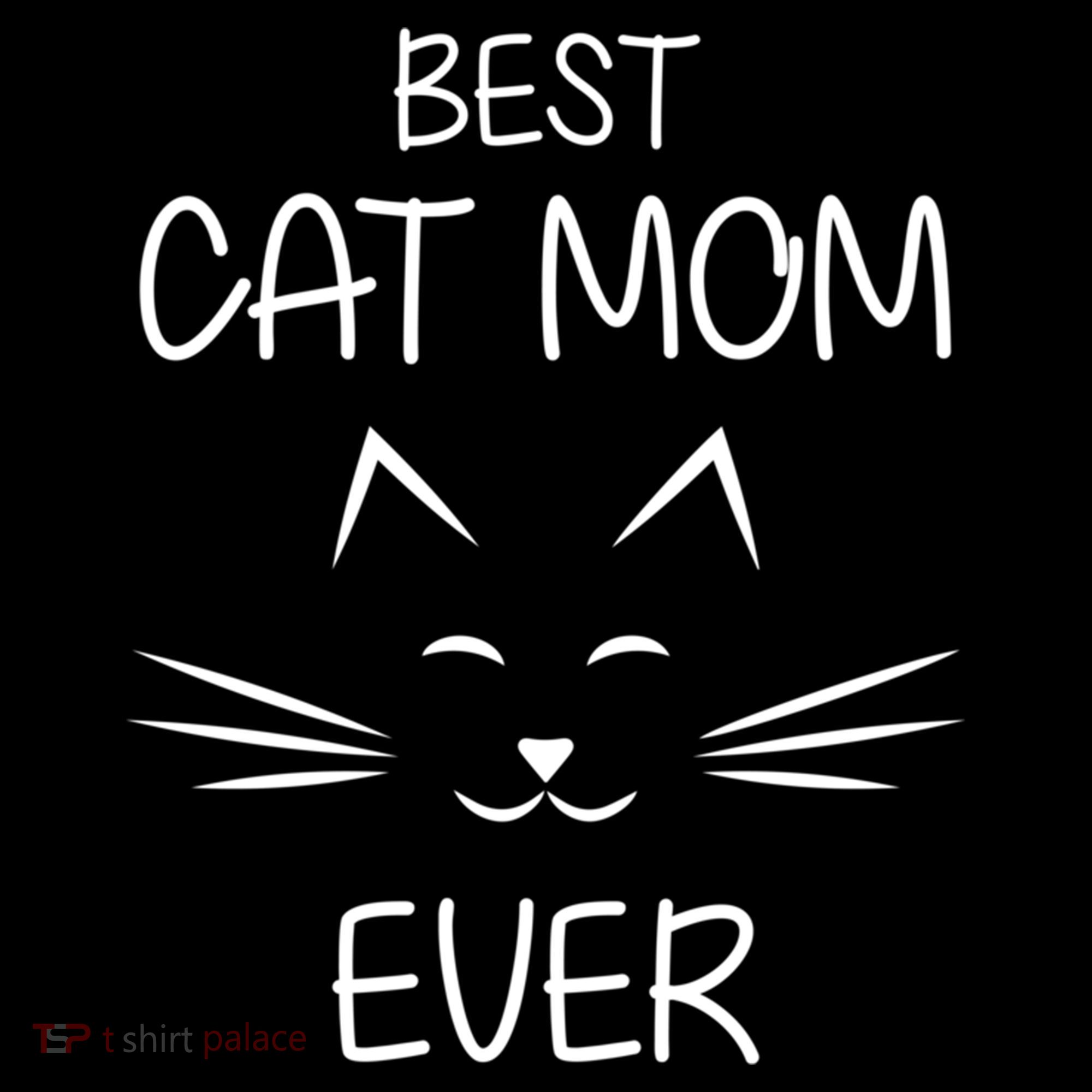 Cat Lover Mom Funny Best Cat Mom Ever Cute Gift Women's Hoodie