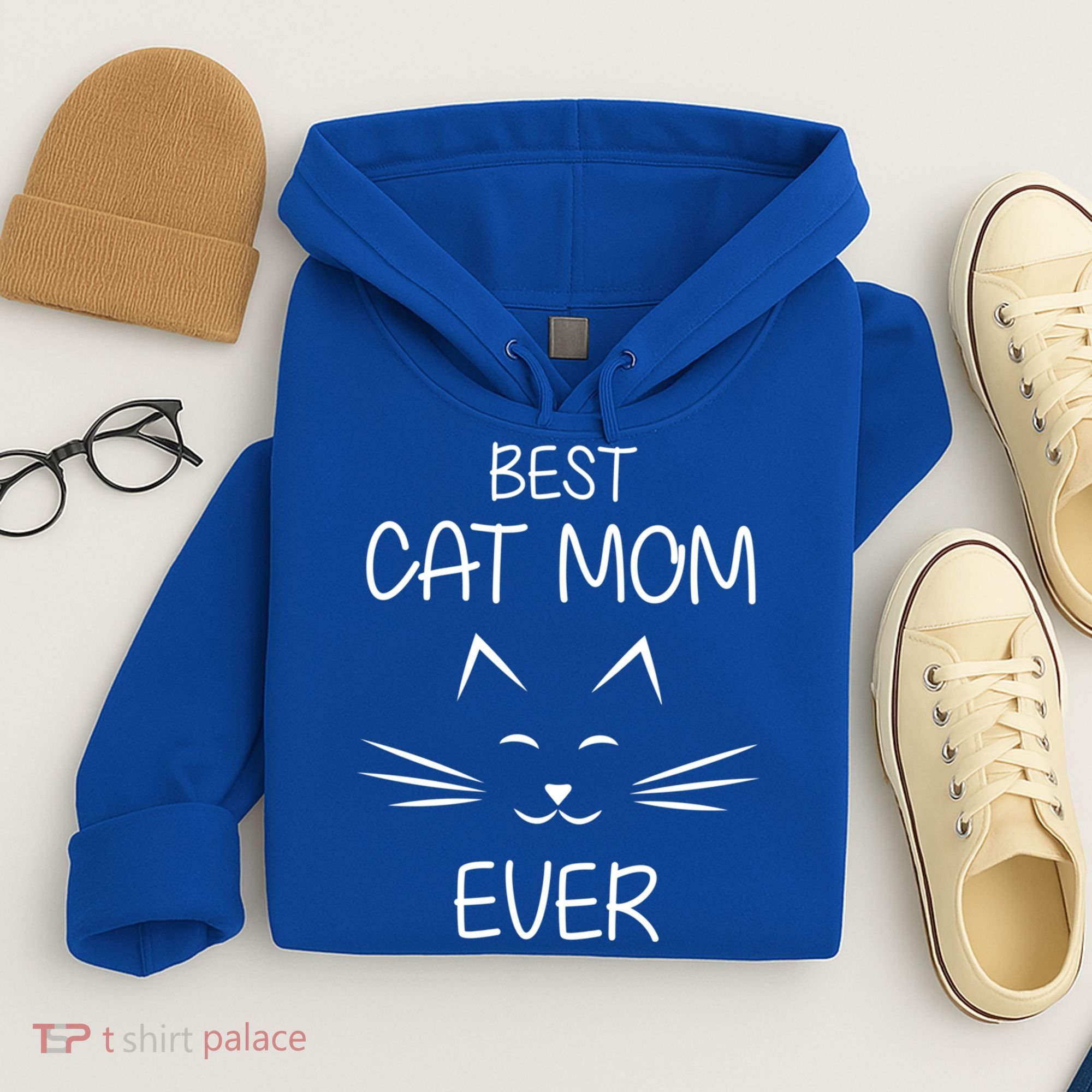 Cat Lover Mom Funny Best Cat Mom Ever Cute Gift Hoodie