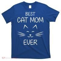 Cat Lover Mom Funny Best Cat Mom Ever Cute Gift T-Shirt thumb 0