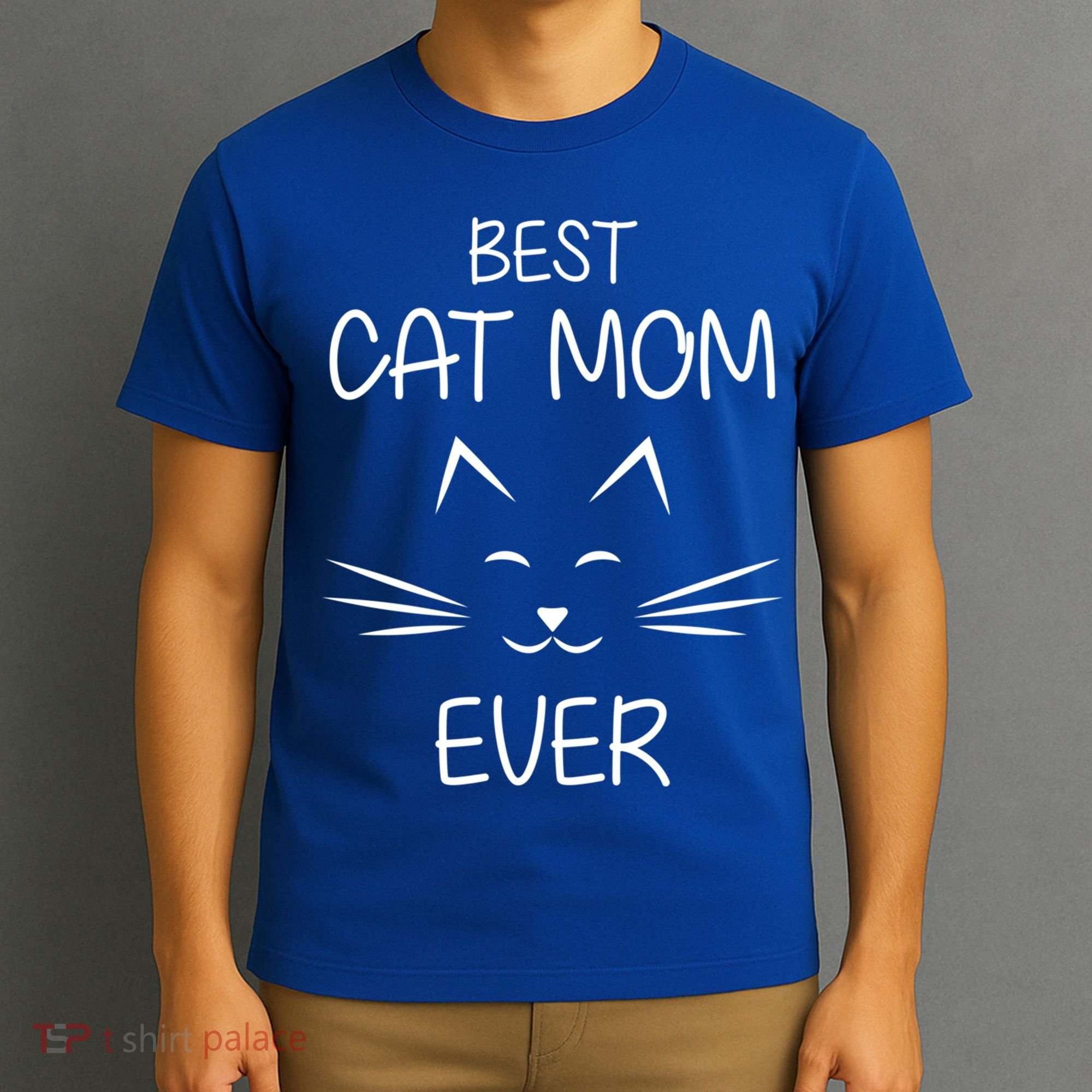Cat Lover Mom Funny Best Cat Mom Ever Cute Gift T-Shirt