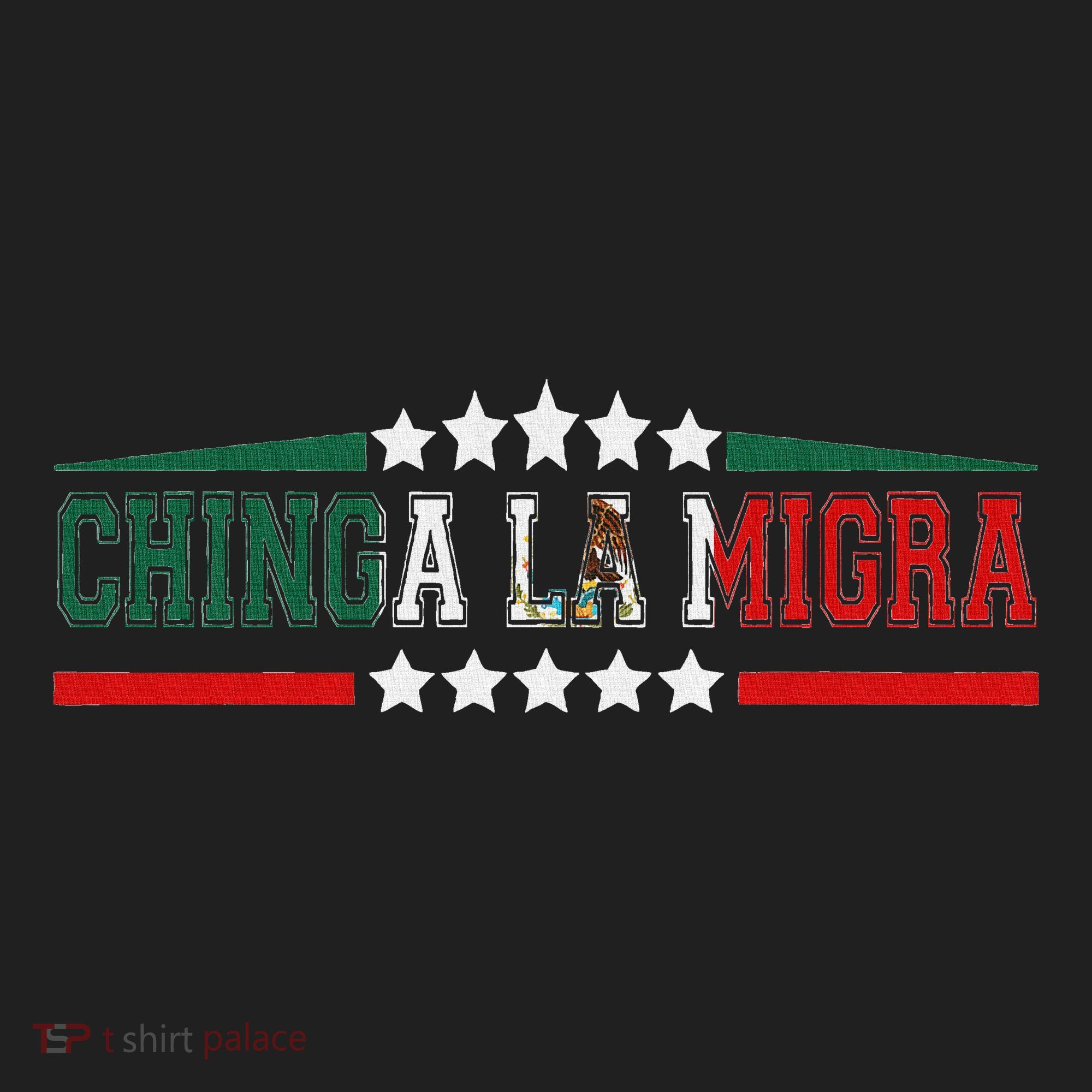 Chinga La Migra Mexico Flag Bandera Ice Immigration Policy Beanie