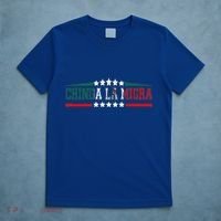 Chinga La Migra Mexico Flag Bandera Ice Immigration Policy T-Shirt thumb 5