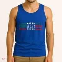 Chinga La Migra Mexico Flag Bandera Ice Immigration Policy Tank Top thumb 3