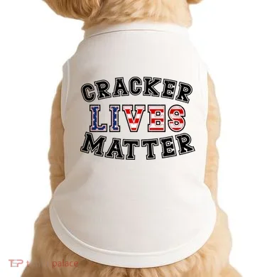 Cracker Lives Matter Doggie Tank