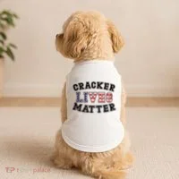 Cracker Lives Matter Doggie Tank thumb 2