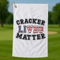 Cracker Lives Matter Golf Towel thumb 1