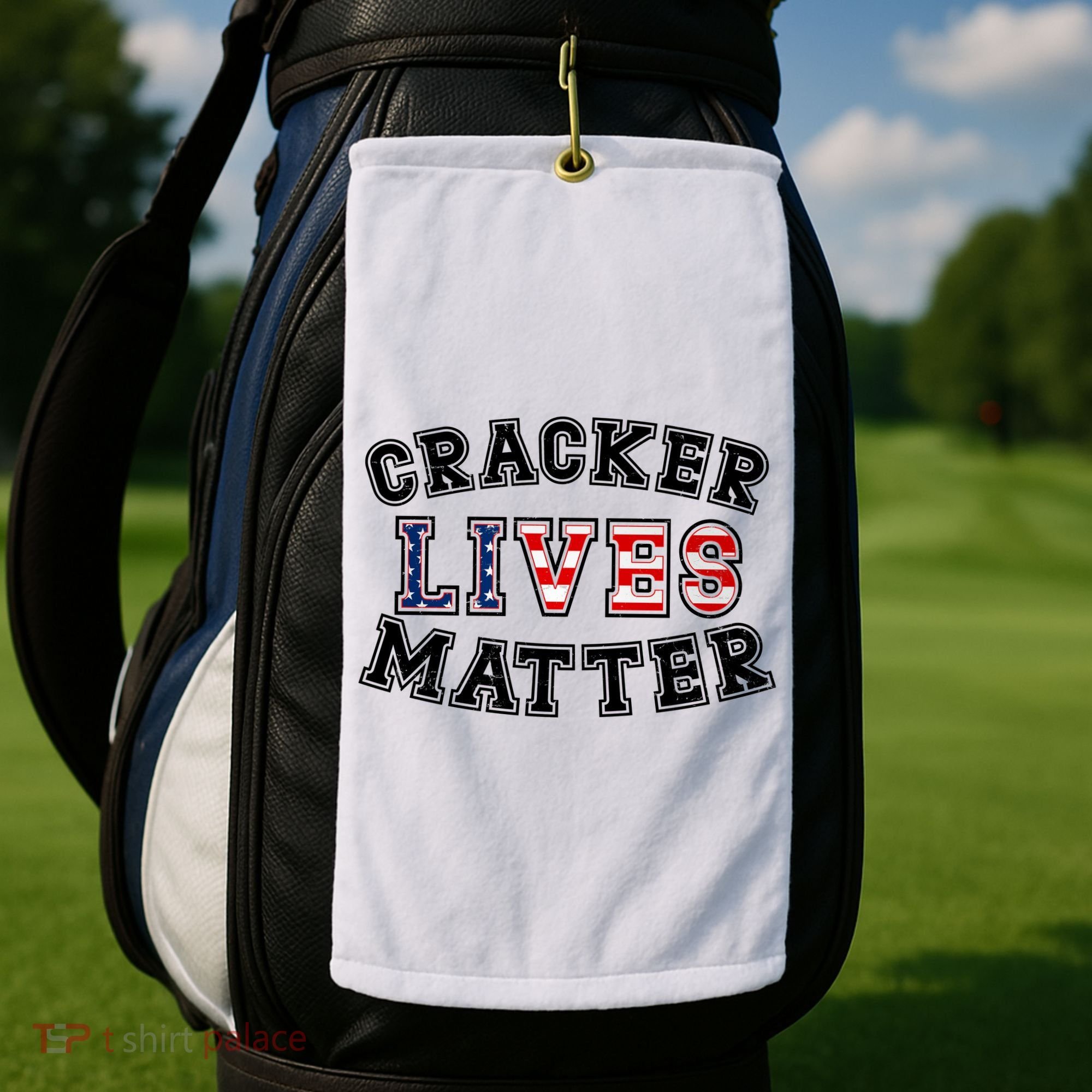 Cracker Lives Matter Golf Towel